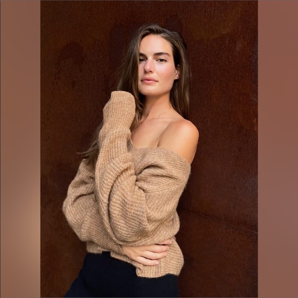 BABATON TESSIN SWEATER WOOL SWEATER BROWN ARITZIA